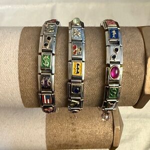 Colorful Charm Bracelet Set